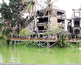 Fire Broke Out At Kandawgyi Palace Hotel Myanmar Insider